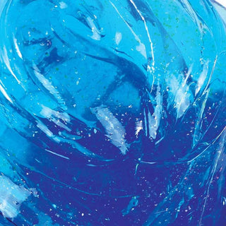 Crazy Aaron's Mega Falling Water putty in vibrant blue swirls and waves