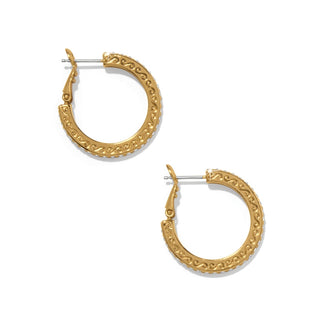 Meridian Eclipse Small Gold Hoop Earrings