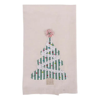Merry & Bright Tree Tea Towel