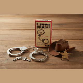 Metal Handcuffs Lifestyle Photo