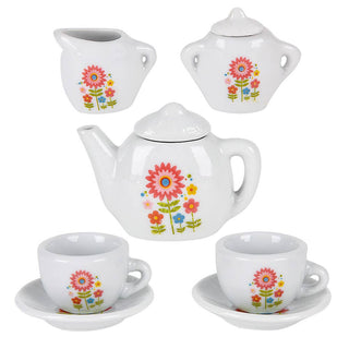 The Toy Network Toys Mini Porcelain Tea Set