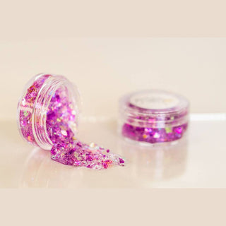 Gussy Up Bow Co Kid's Bath & Body Mini Purple Multicolor Hair Glitter