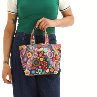 Model Holding Tote Bag