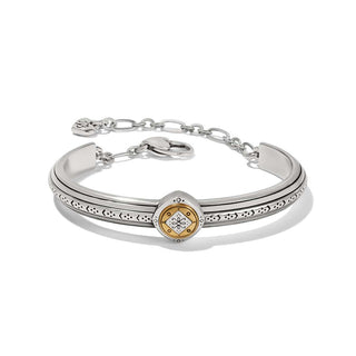 Brighton Women's Bracelets Mosaic Two Tone Bar Bracelet