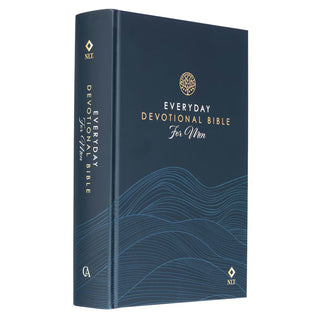 Christian Art Gifts Adult Books NLT Devotional Bible for Men