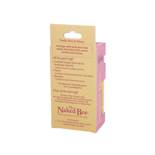 Naked Bee Vanilla Rose & Honey Pocket Pack