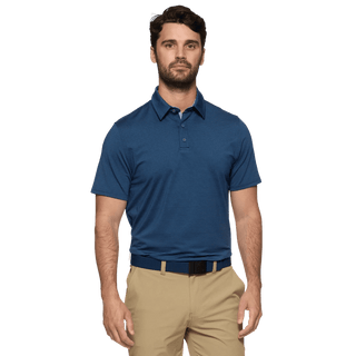 Naples Striped Performance Polo