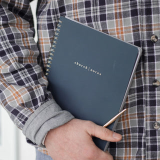 Navy Church Notes Bible Study Notebook