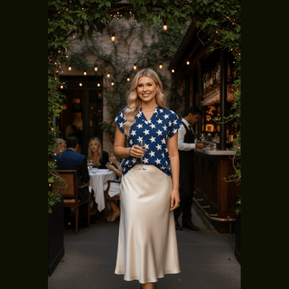 GRACE+EMMA by Southern Grace Women's Tops Nicole Star Top