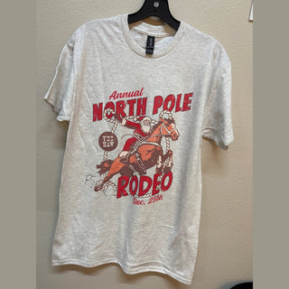 NVC Ecommerce LLC Christmas Clothing North Pole Rodeo Top