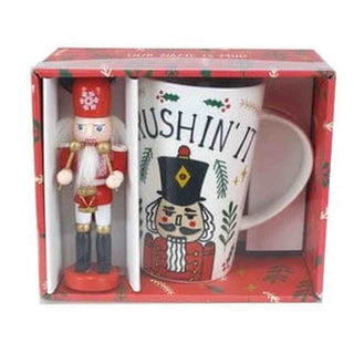 Enesco Christmas Decor Nutrcracker Mug Set