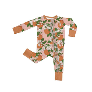 Goosie's Baby Footies Orange Blossom Zippie
