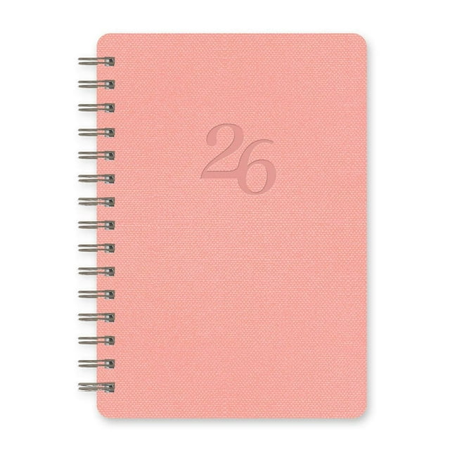 2026 Coral Pink Agatha Planner