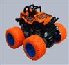 Toy monster truck with large wheels 