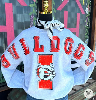 Oversized Font Team Sweatshirt