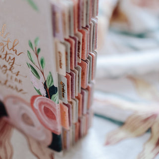 The Daily Grace Co Stationary Pastel Floral Bible Tabs