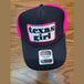 Texas Girl pink/black