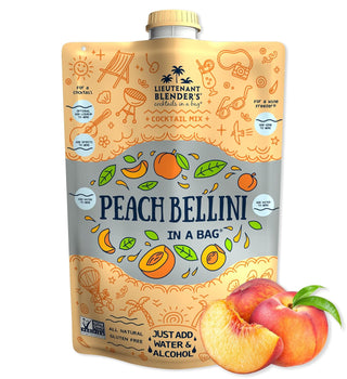 Peach Bellini in a Bag