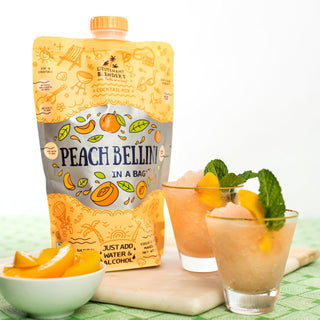Peach Bellini in a Bag