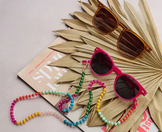 Peepers Beaded Eyeglass Chain in Brights