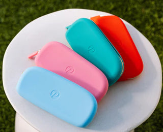 Peepers Silicone Zippered Pouch