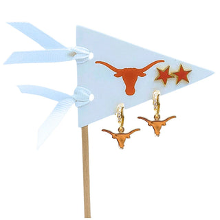 Pennant Pair Earring Set