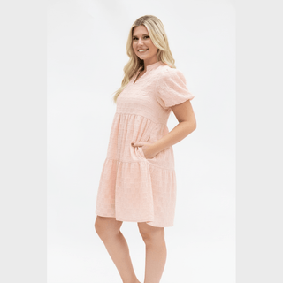 Pink Checkered Dress