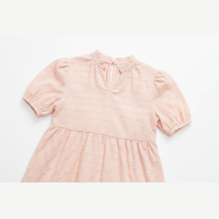 Pink Checkered Dress
