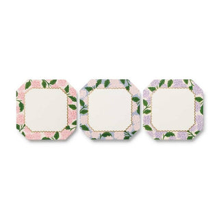 Rifle Paper Co. Stationary Pink Hydrangea Notepad Trio