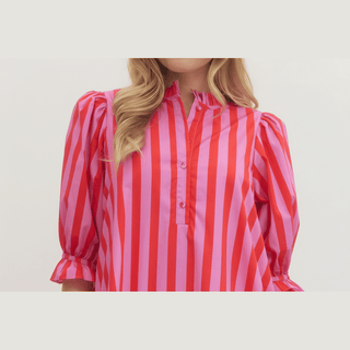 Pink Stripe Dress