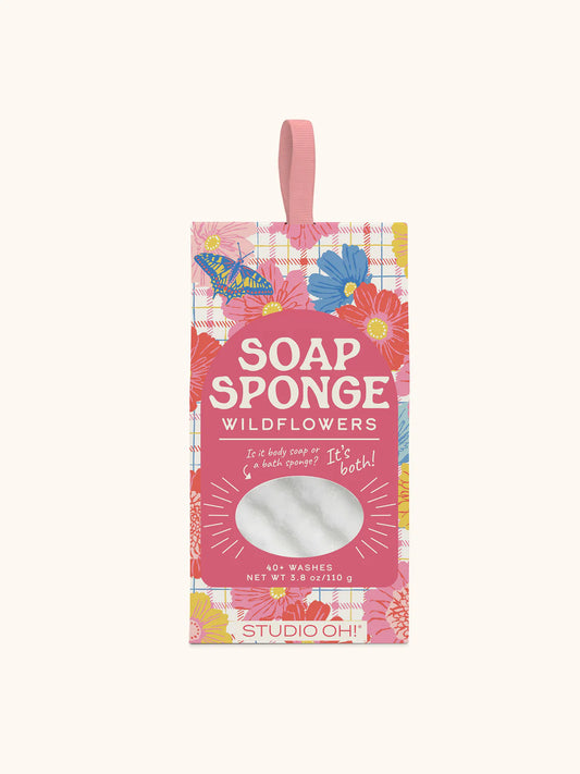 Plaid Soap Sponge