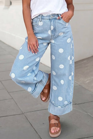 Polka Dot Jeans