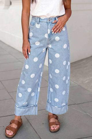 Polka Dot Jeans