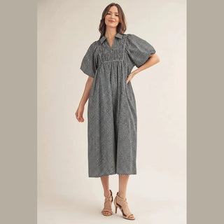 Polka Dot Midi Dress