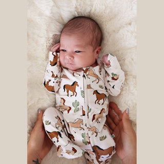 Pony Club Zipper Footie