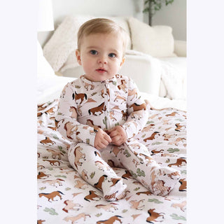 Pony Club Zipper Footie