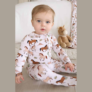 Pony Club Zipper Footie