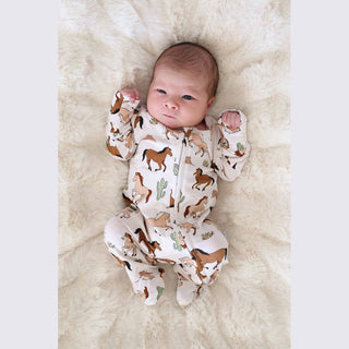 Pony Club Zipper Footie