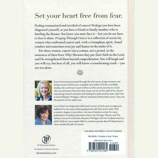 Bookback with text and images of two women, featuring a publisher's logo and contact information.