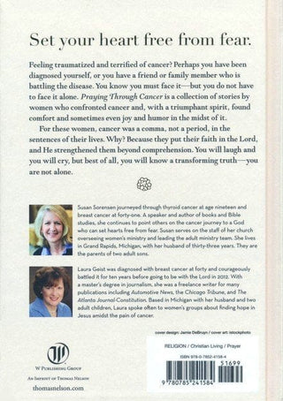 Bookback with text and images of two women, featuring a publisher's logo and contact information.