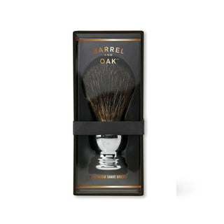 Shave Brush Chrome Handle