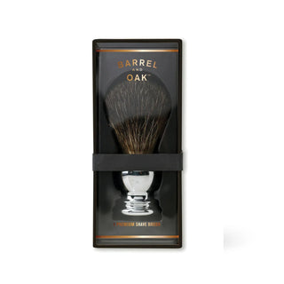 Shave Brush Chrome Handle