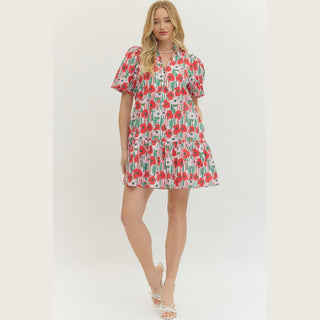 Entro Women’s Dresses Pretty in Poppies Dress