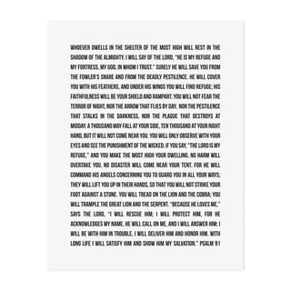 The Anastasia Company Home Decor Psalm 91 Art Print