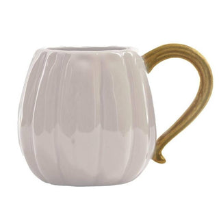 Mary Square Drinkware Pumpkin Ceramic Mug