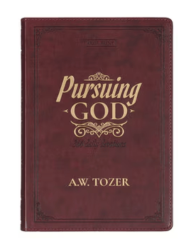 Christian Art Gifts Adult Books Pursuing God Devotional