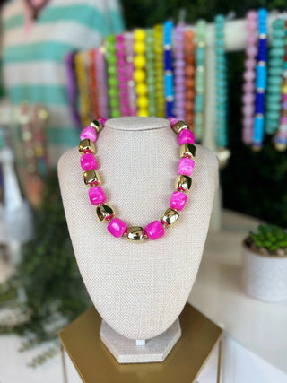Chunky Colorful Necklace