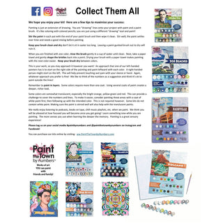 Paint the Town by Numbers Arts & Crafts Queen Elizabeth II Paint by Number Kit 8”x10”