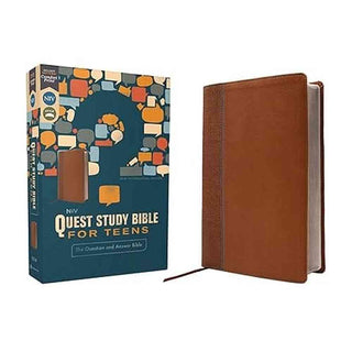Harper Collins Adult Books Quest Study Bible for Teens Leathersoft