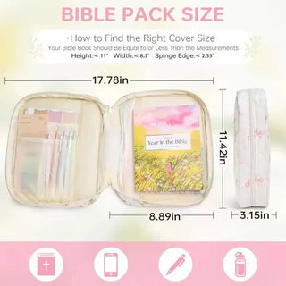 Prickly Pear Bible Cover Quilted Bible Cover
